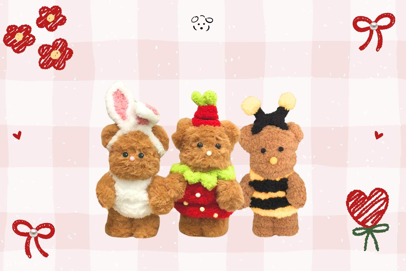 Сделай сам Bearbrick в стиле Jellycat