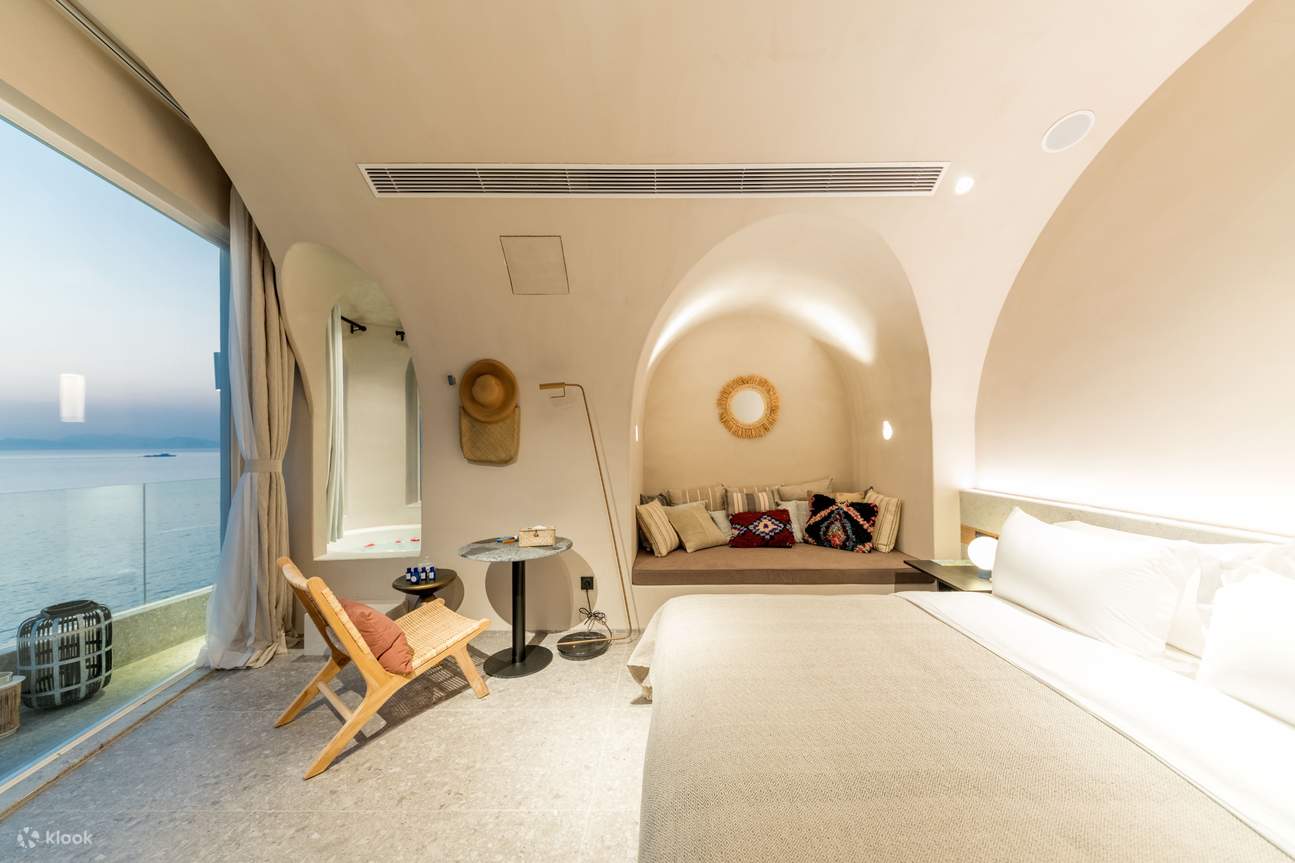 Suite avec piscine et vue sur la mer du bâtiment D·Yuelan