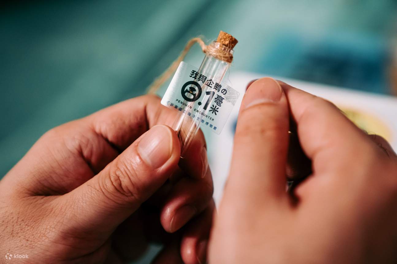 0.1 Millimeters Away From Penguins: DIY Souvenir - Penguin Feather Bottle