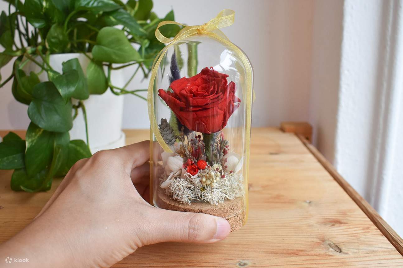 Preserved Roses Dome Workshop Singapore