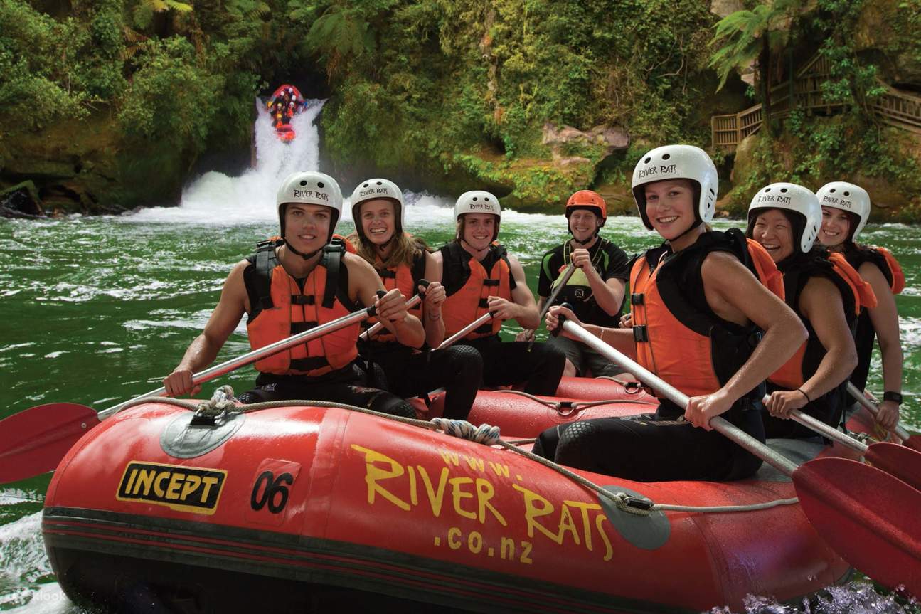 Rafting sul fiume Kaituna