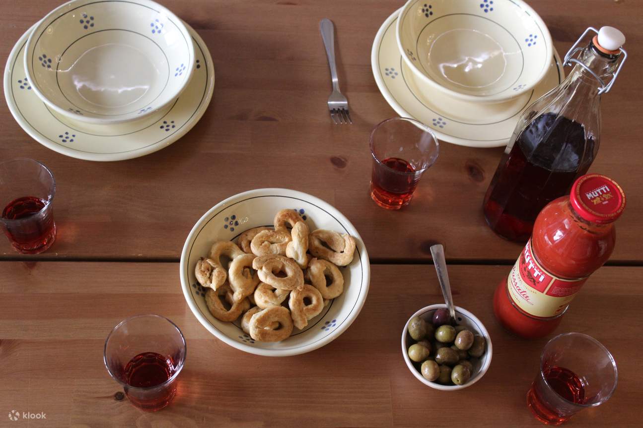 アプーリア料理教室 - お召し上がりいただくもの