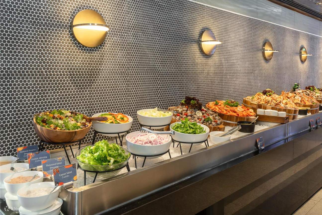 Buffet de fruits de mer au Thale, Akara Hotel Pattaya