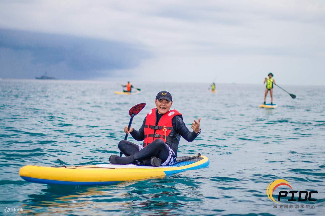 Expérience professionnelle de kayak de mer, de SUP et de snorkeling à Qingwan, Penghu