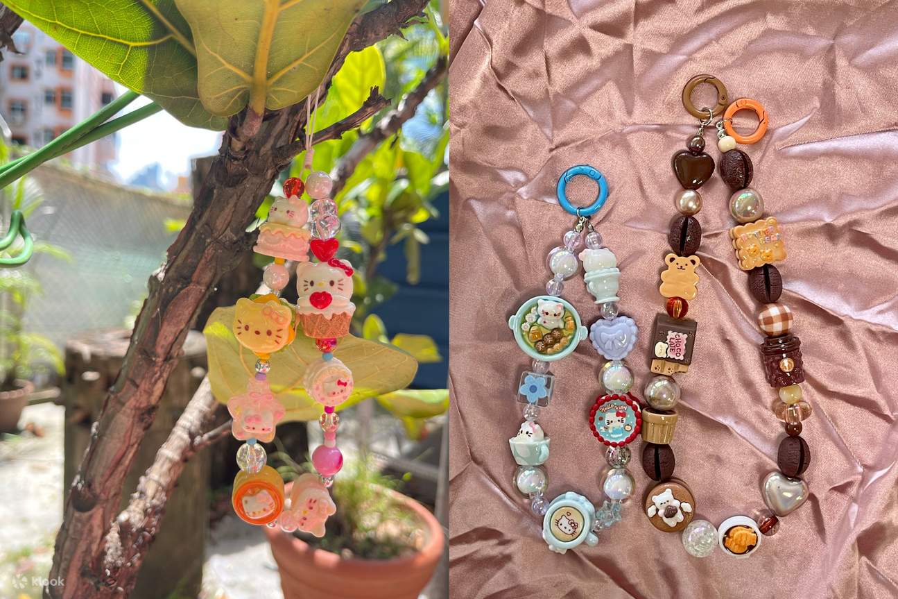 使用這些可愛的珠子，製作您專屬的智能手機掛繩或包包掛飾！
混搭顏色和款式，設計出完全屬於您的作品。