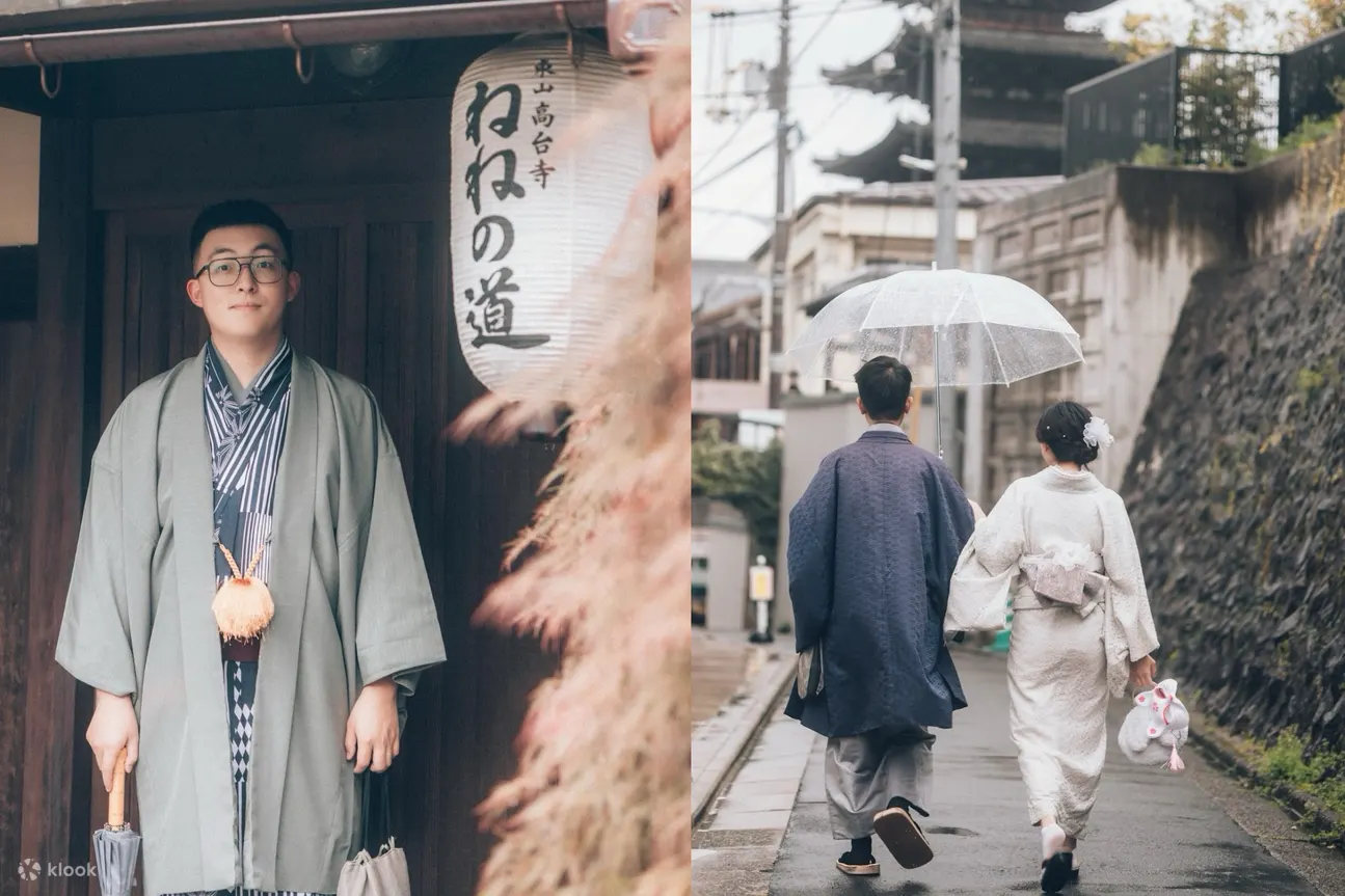 京都日系拍摄体验｜和服摄影，个人、情侣、家族写真