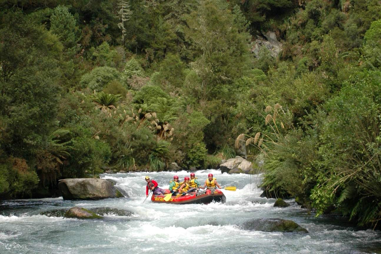 Rafting sul fiume Rangitaiki