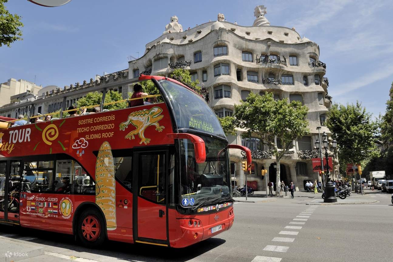 Hop On Hop Off Barcelona Bus Turistic Barcelona Hop-On Hop-Off and F.C. Barcelona Tour Ticket - Klook