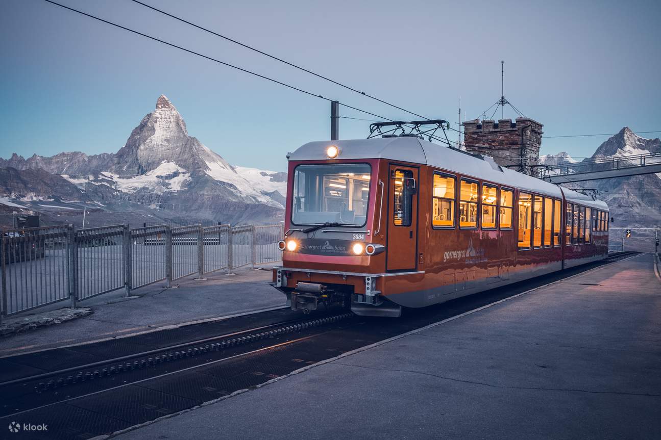 Billete del ferrocarril de Gornergrat con embarque prioritario desde Zermatt a Gornergrat 