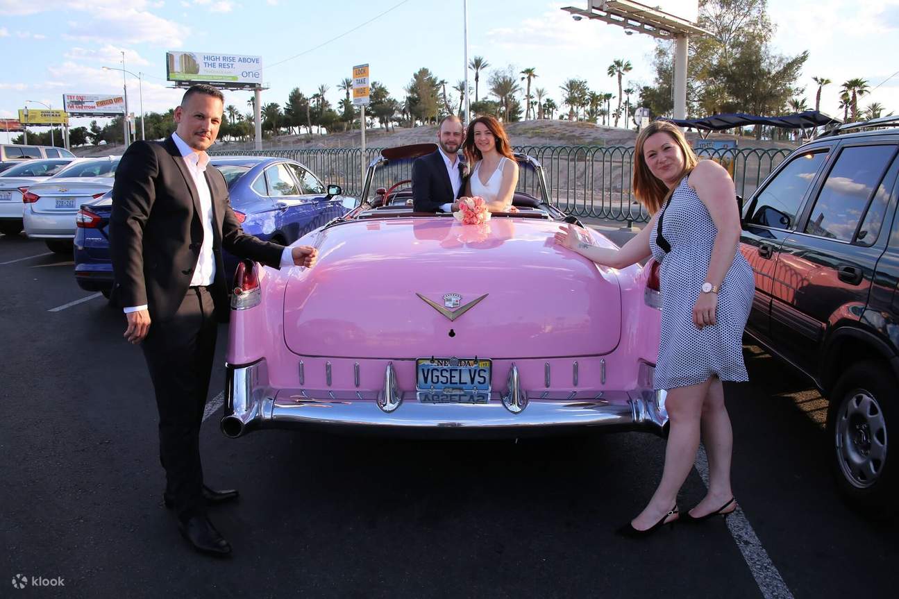 Las Vegas Pink Cadillac and Elvis Private Photo Tour Klook