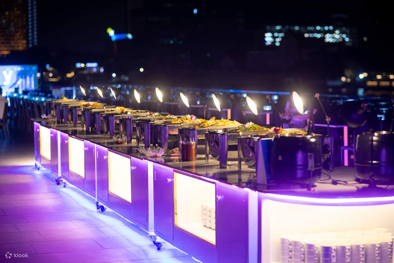 曼谷奢華白色饗宴遊船