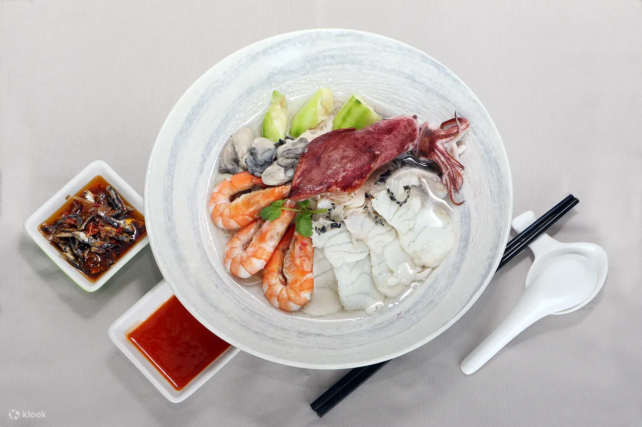 蓝洞餐厅,澎湖福朋喜来登,海鲜面线,石斑