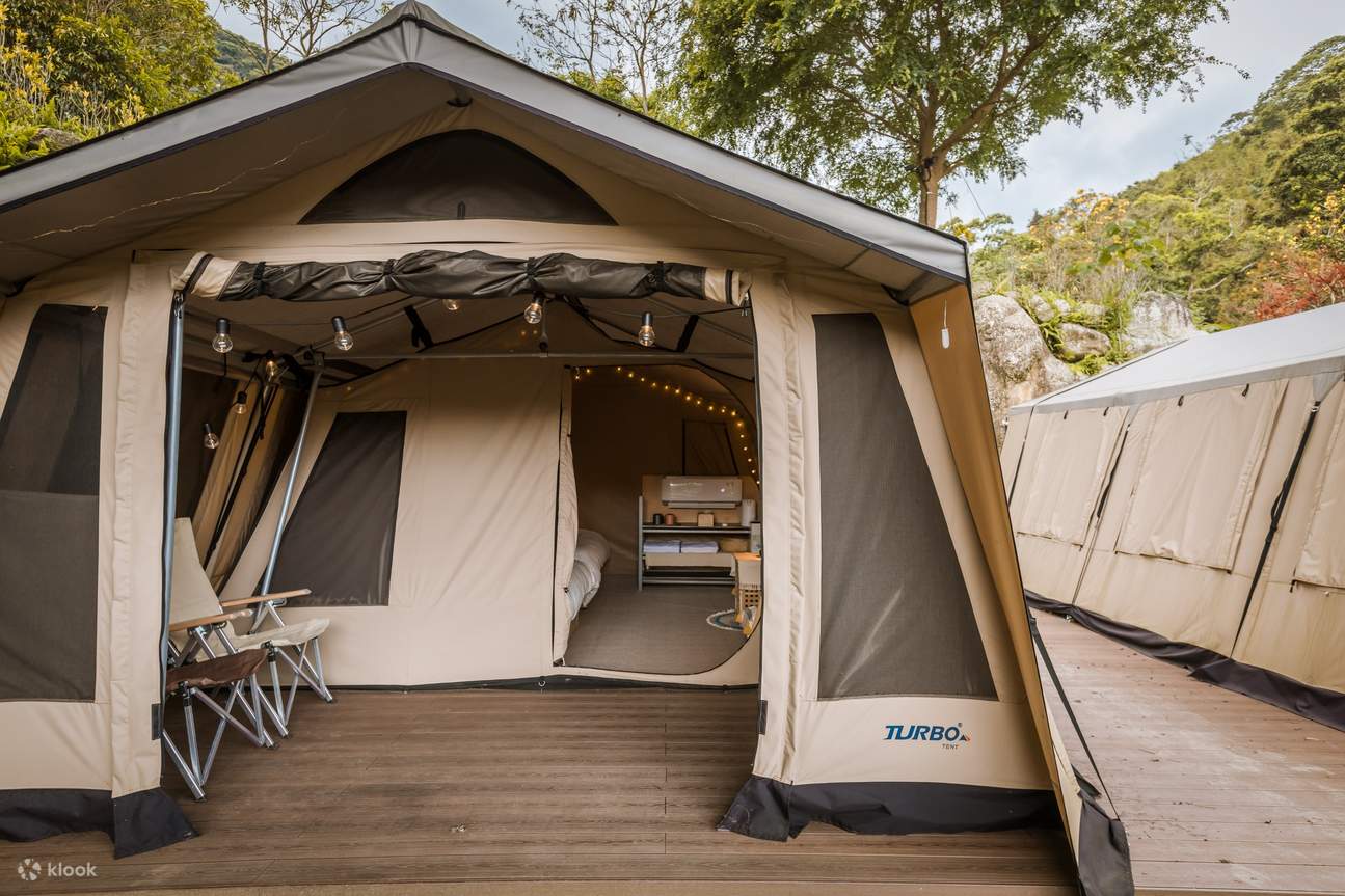 Enjoy the quiet camping area