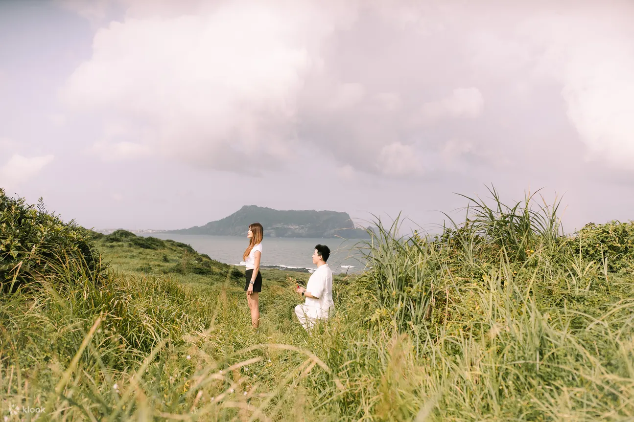 济州美丽的拍摄