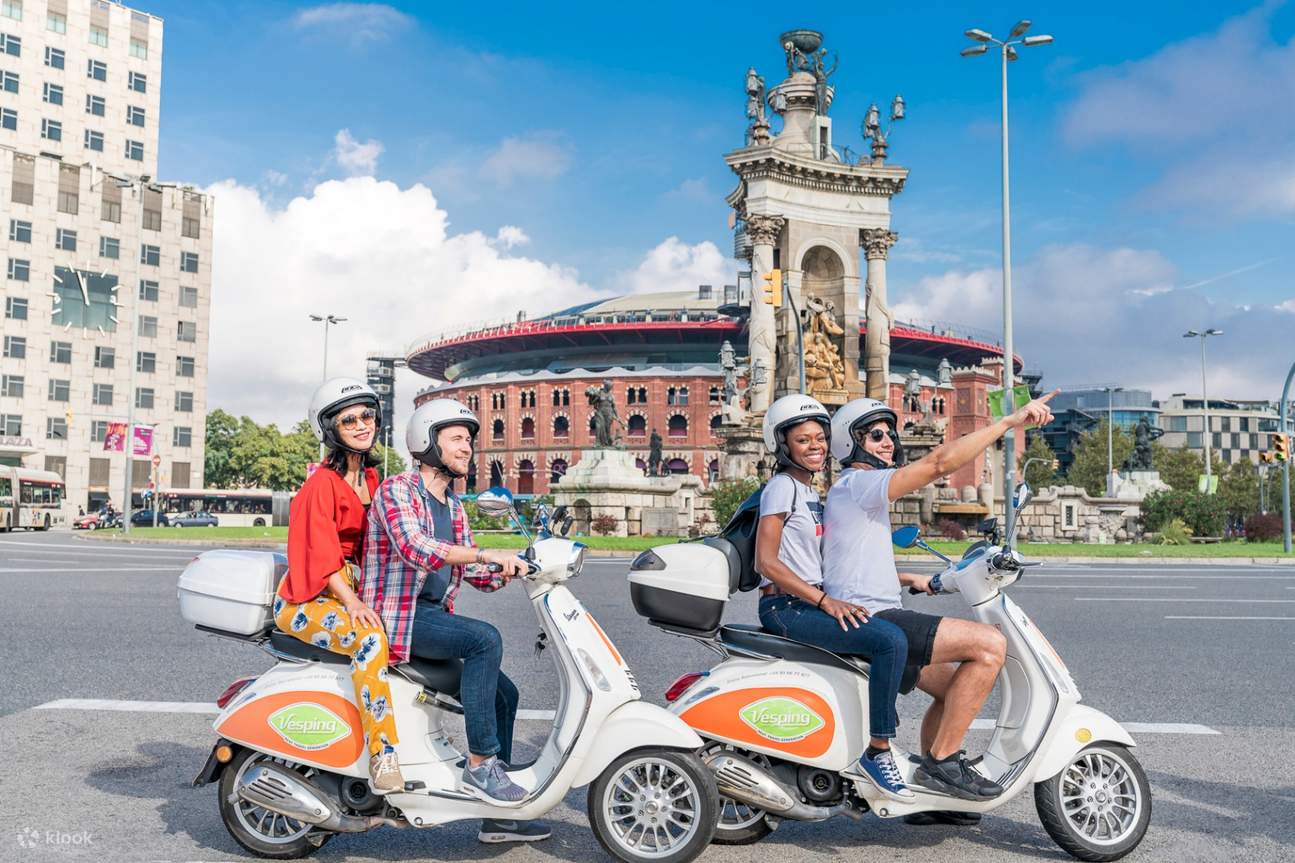 Barcelona Vespa Tour Klook United States