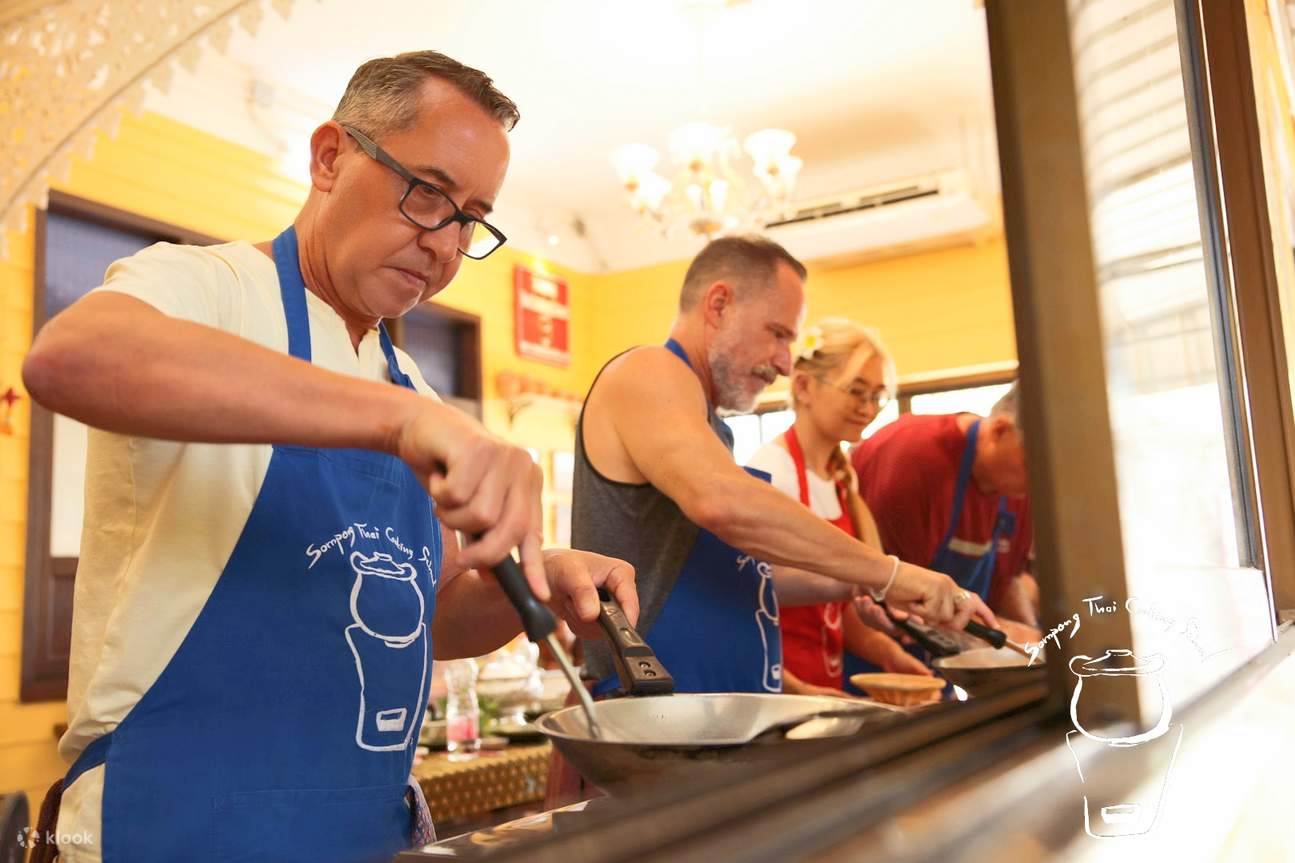 Clase de cocina tailandesa Sompong en Bangkok