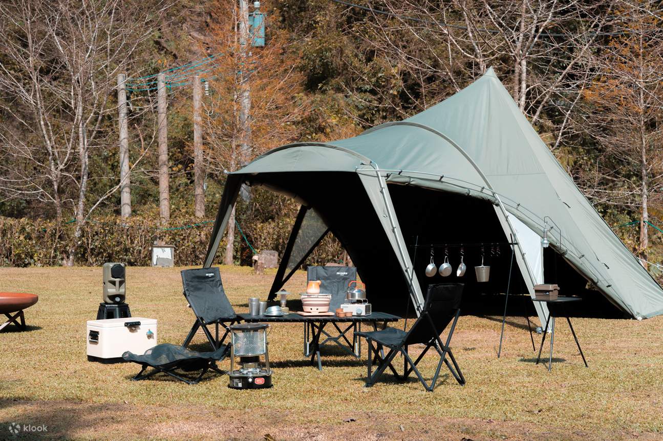 Berkemah di Hsinchu｜Fly Bird Chacha｜Pengalaman Bermain di Alam Bebas｜Glamping Mewah Satu Malam Empat Kali Makan	