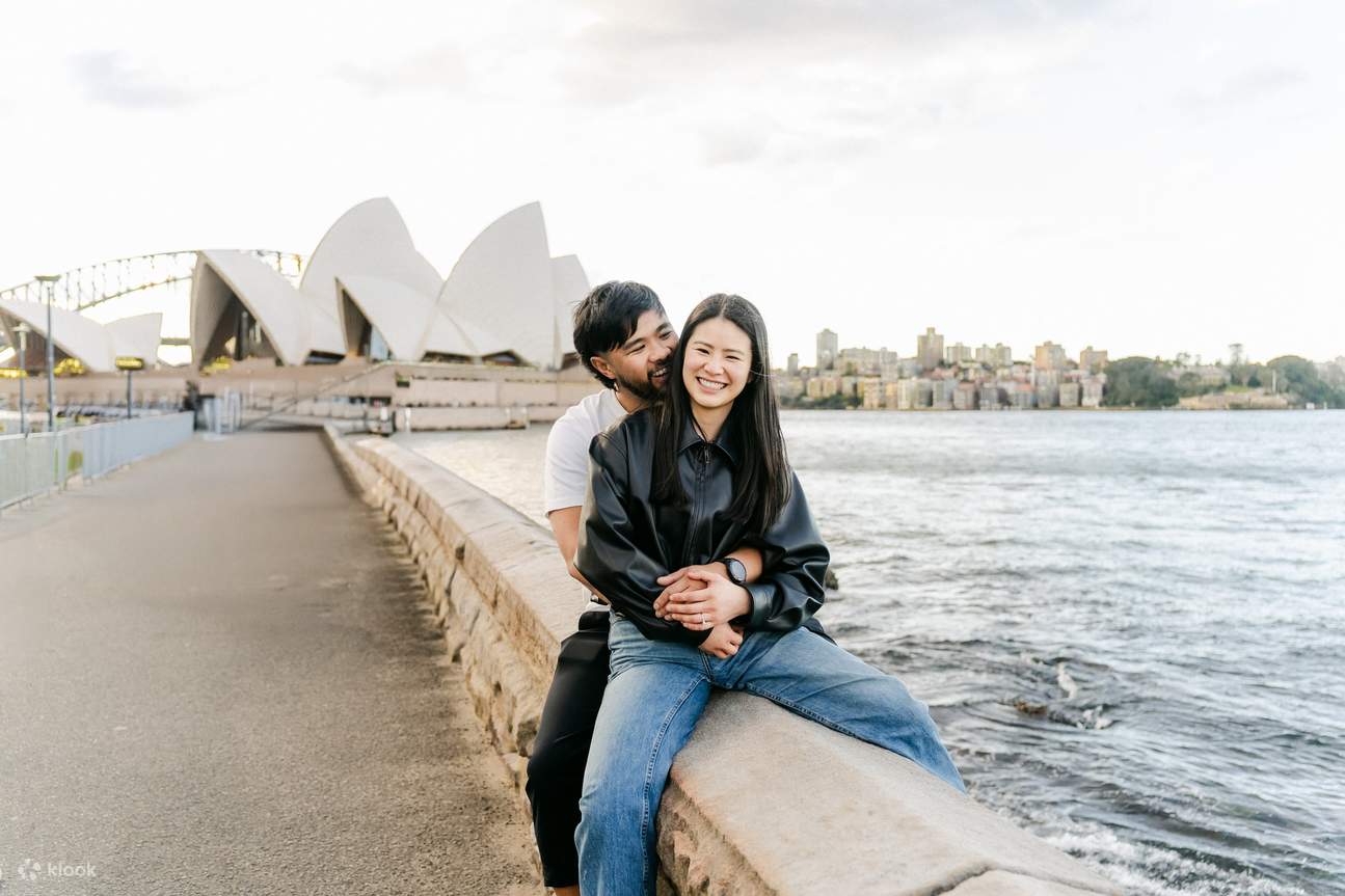Sesi Fotografi Matahari Terbenam dengan Sydney Opera House
