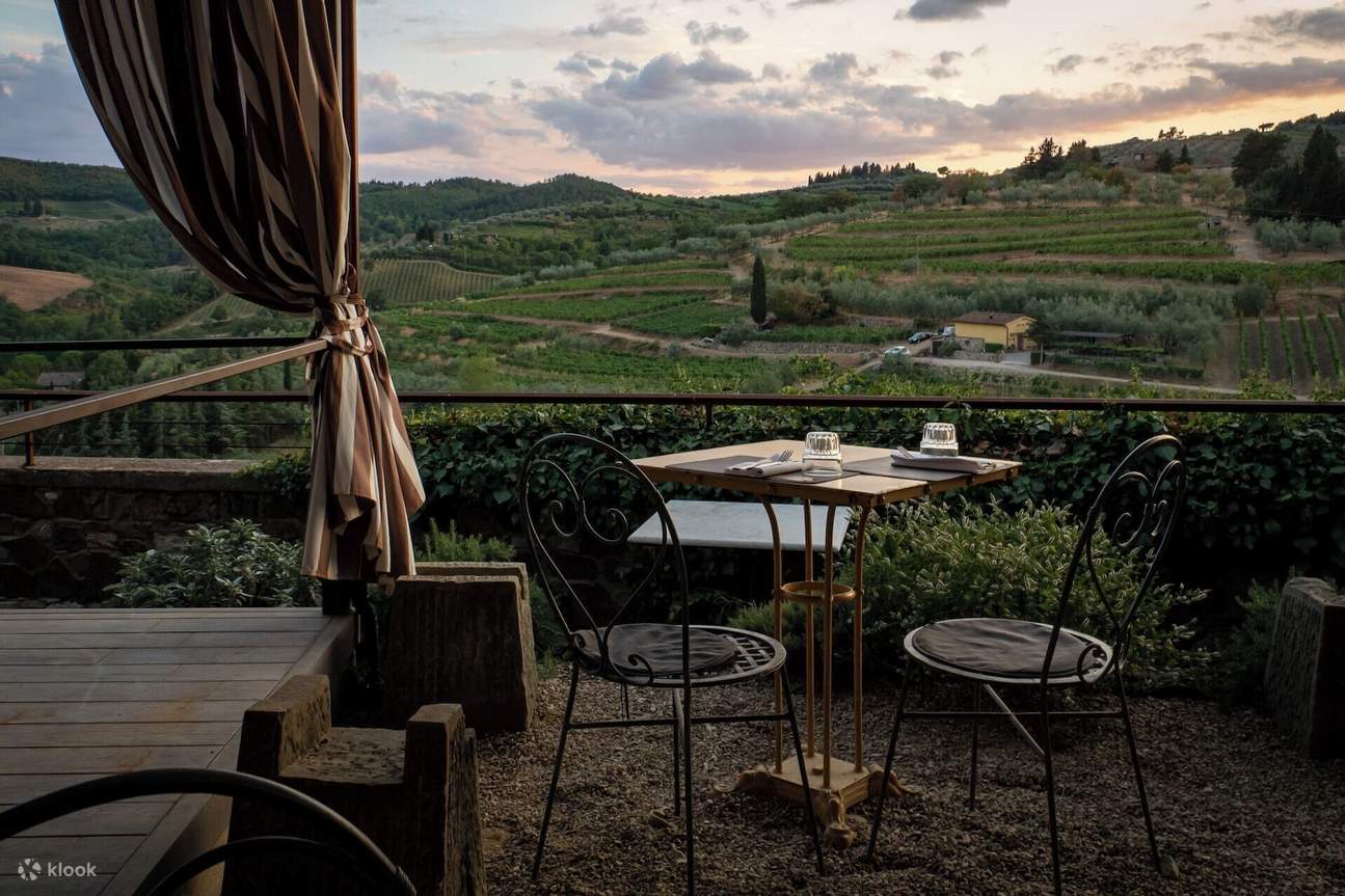 피렌체 출발, 키안티 석양 와인 시음 체험