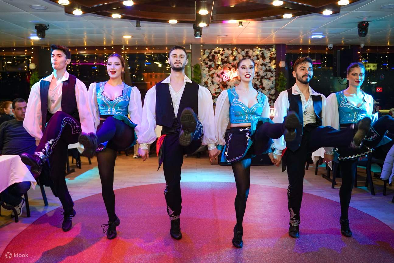 Enjoy a captivating Turkish show featuring traditional music, folk dances, and mesmerizing performances
