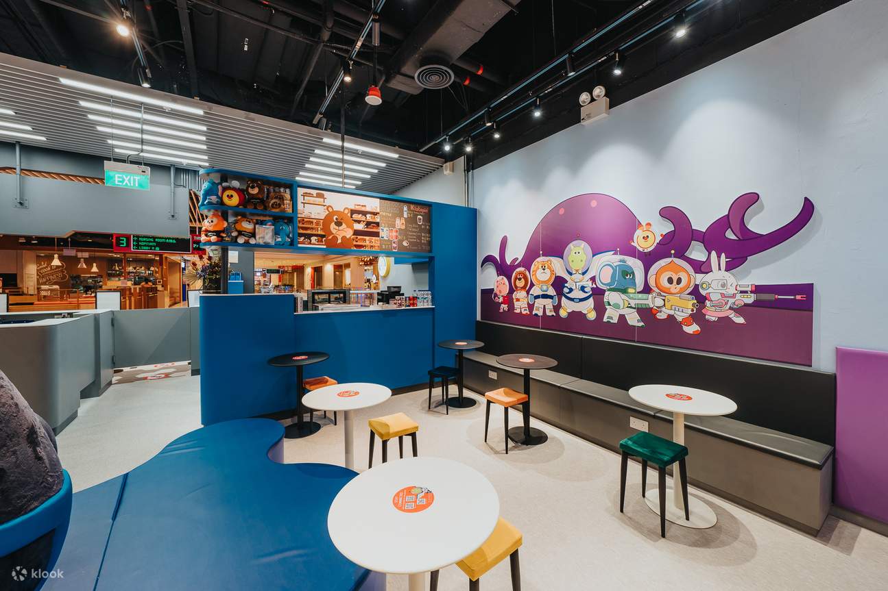 kiztopia singapore jurong point cafe