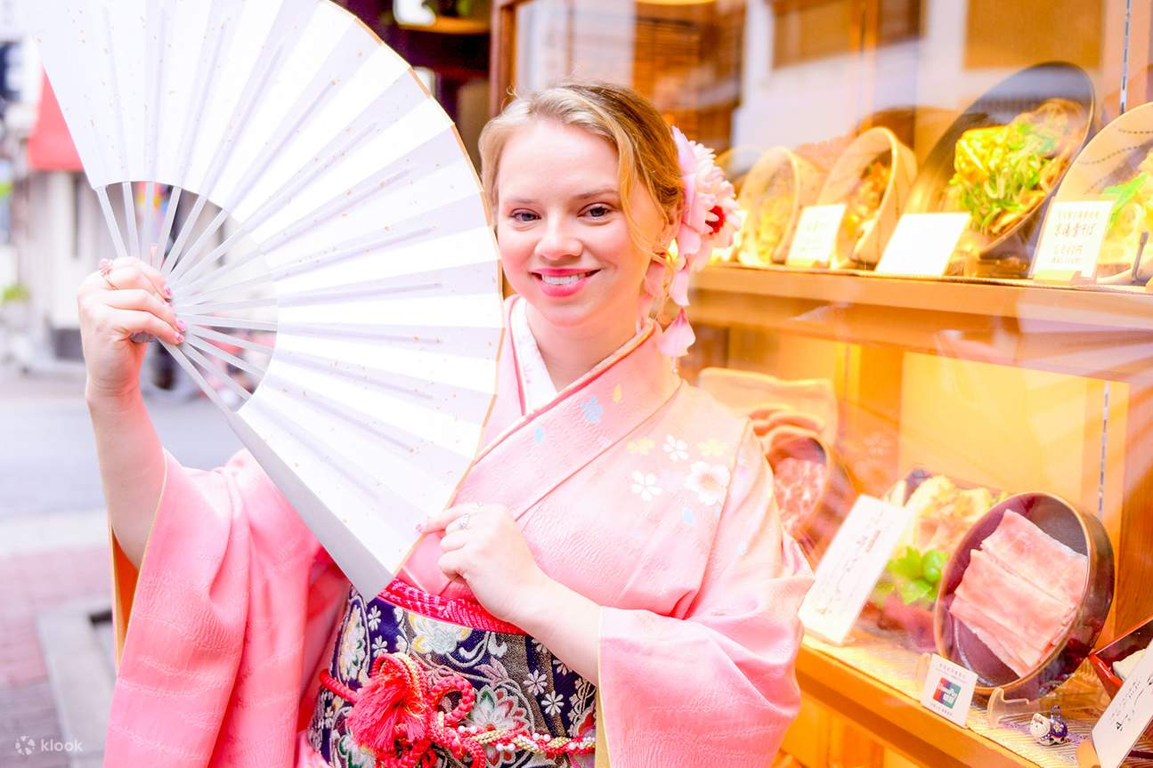 Фотосессия в кимоно в Studio Noles (Осака)