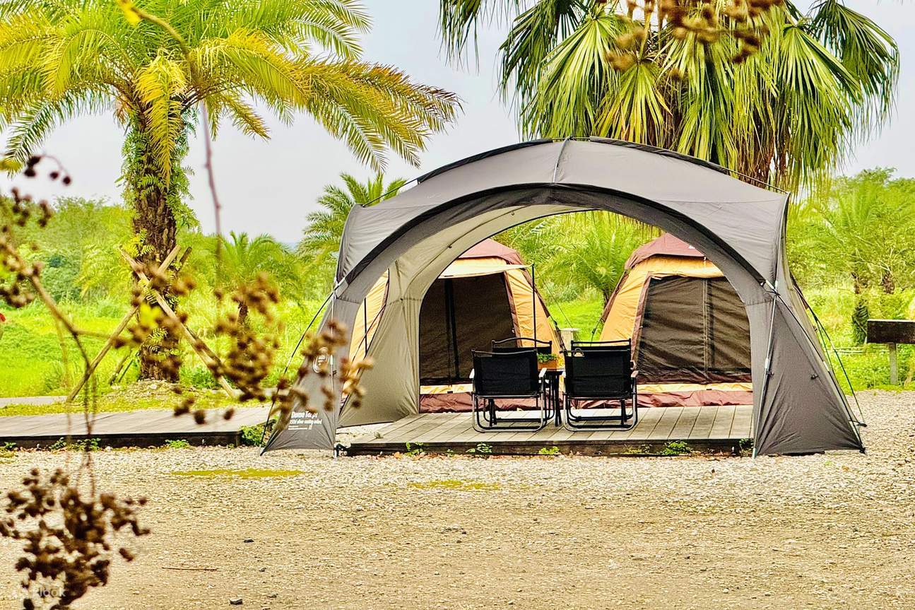 Yilan : Camping tout confort sans tente à Dongao