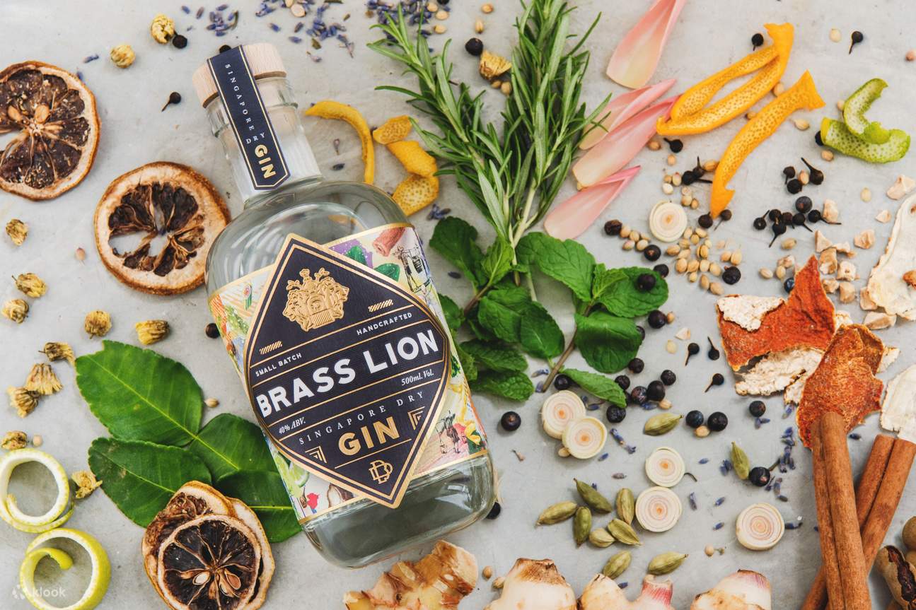 Guided Gin Tasting by Brass Lion Distillery Klook Hong Kong