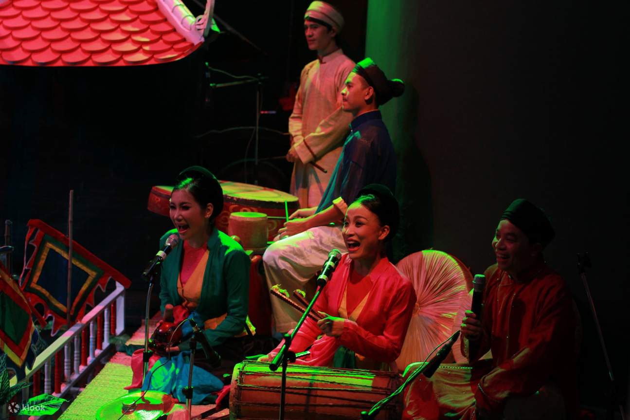 ハノイのロータス水上人形劇のチケット