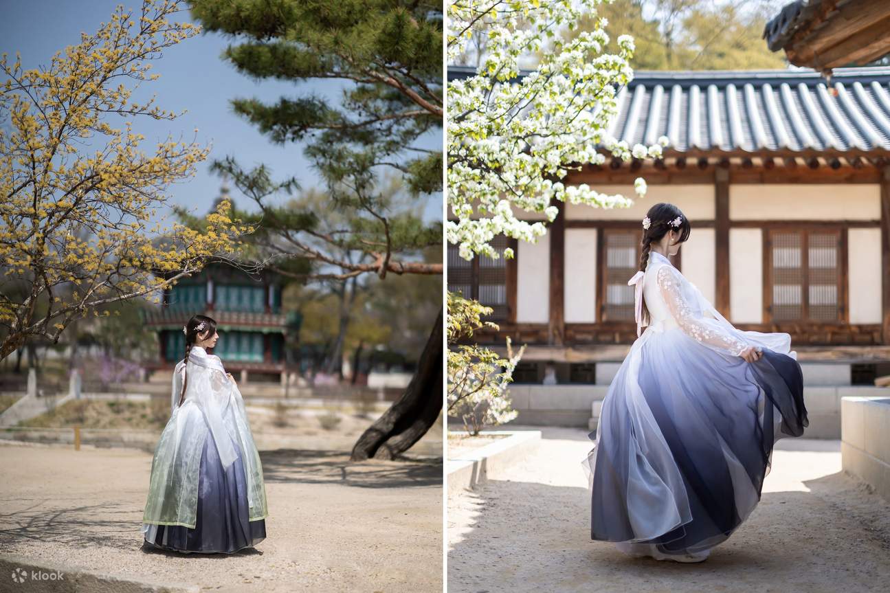 Women under Hanbok