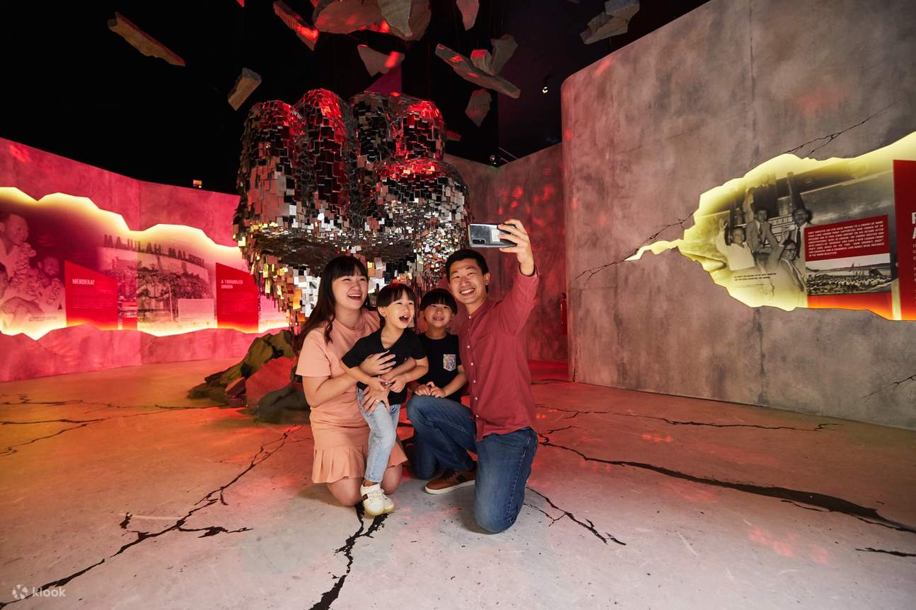 Exposición en la galería de visualización familiar