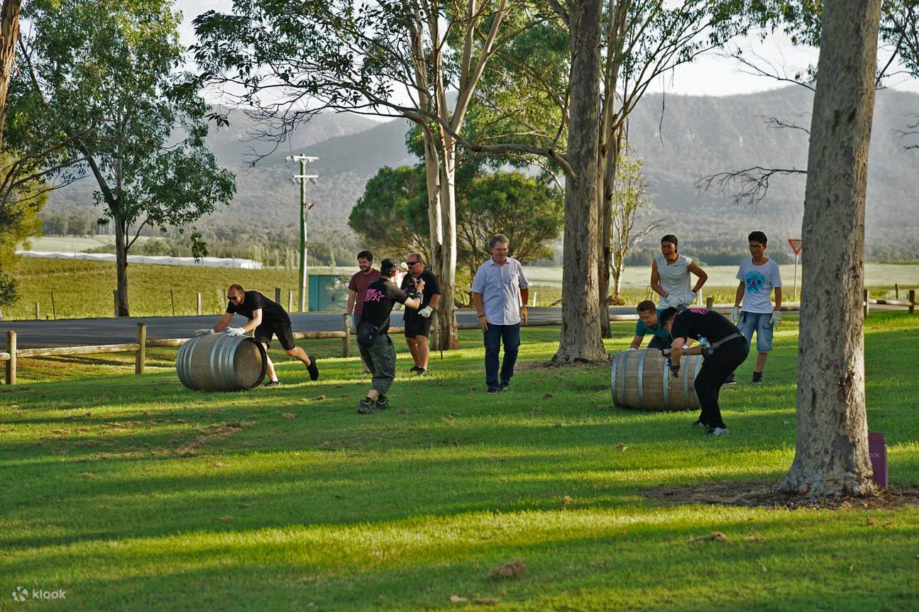 wine barrel race