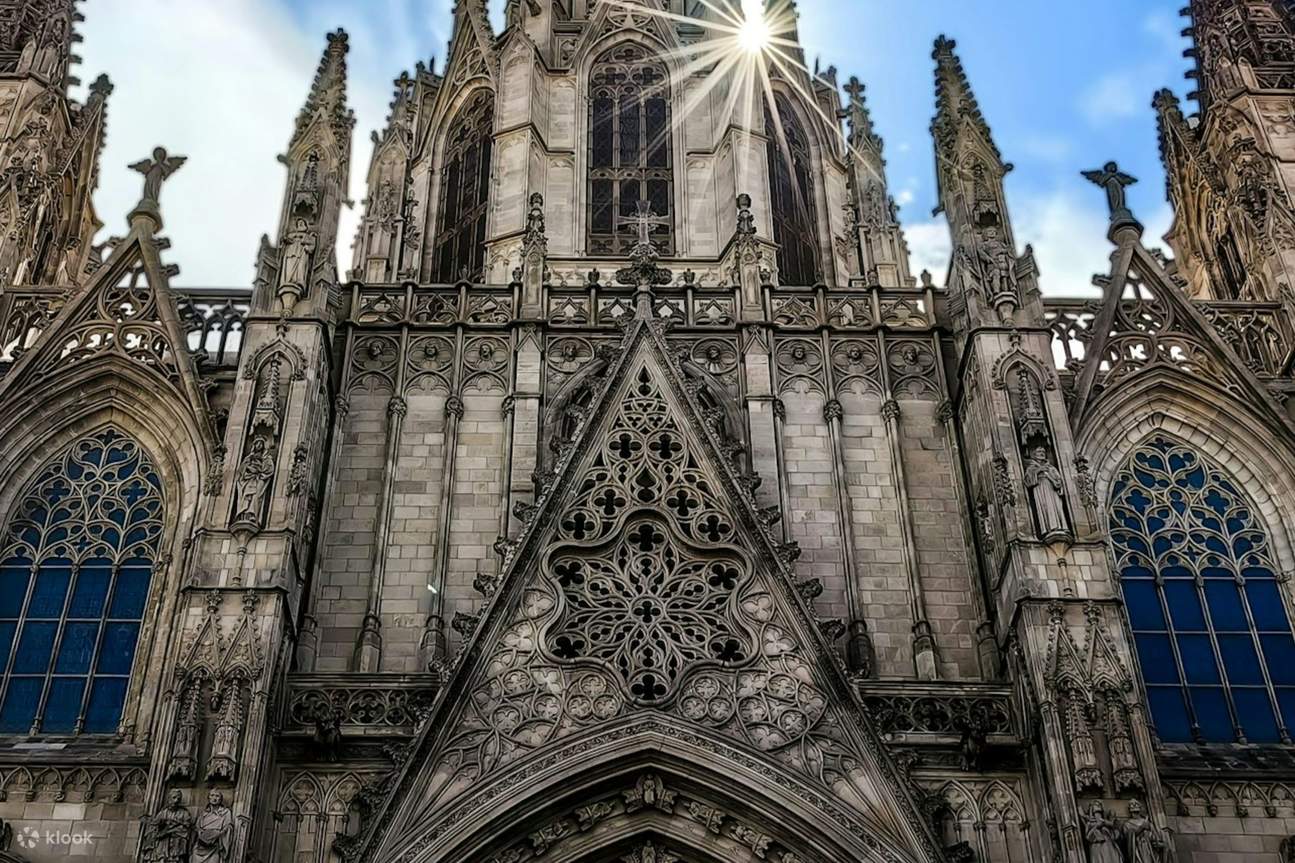 Готический квартал Собор Барселоны