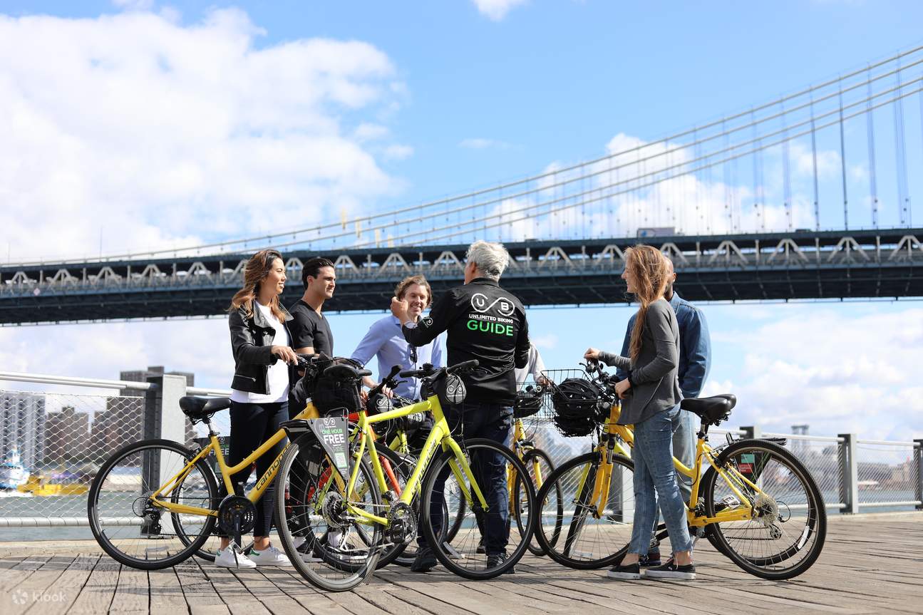 New York Brooklyn Bridge Guided Bike Tour Klook United States