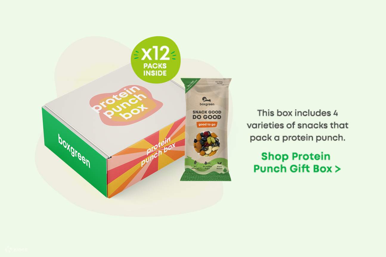 Healthy Snack Box from Box Green in Singapore - Klook Indonesia