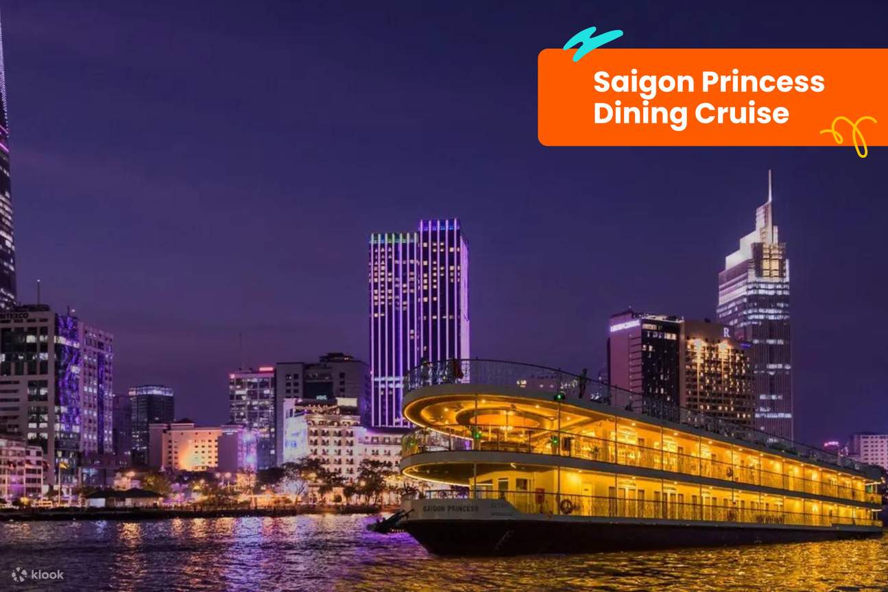 胡志明市西貢公主郵輪用餐