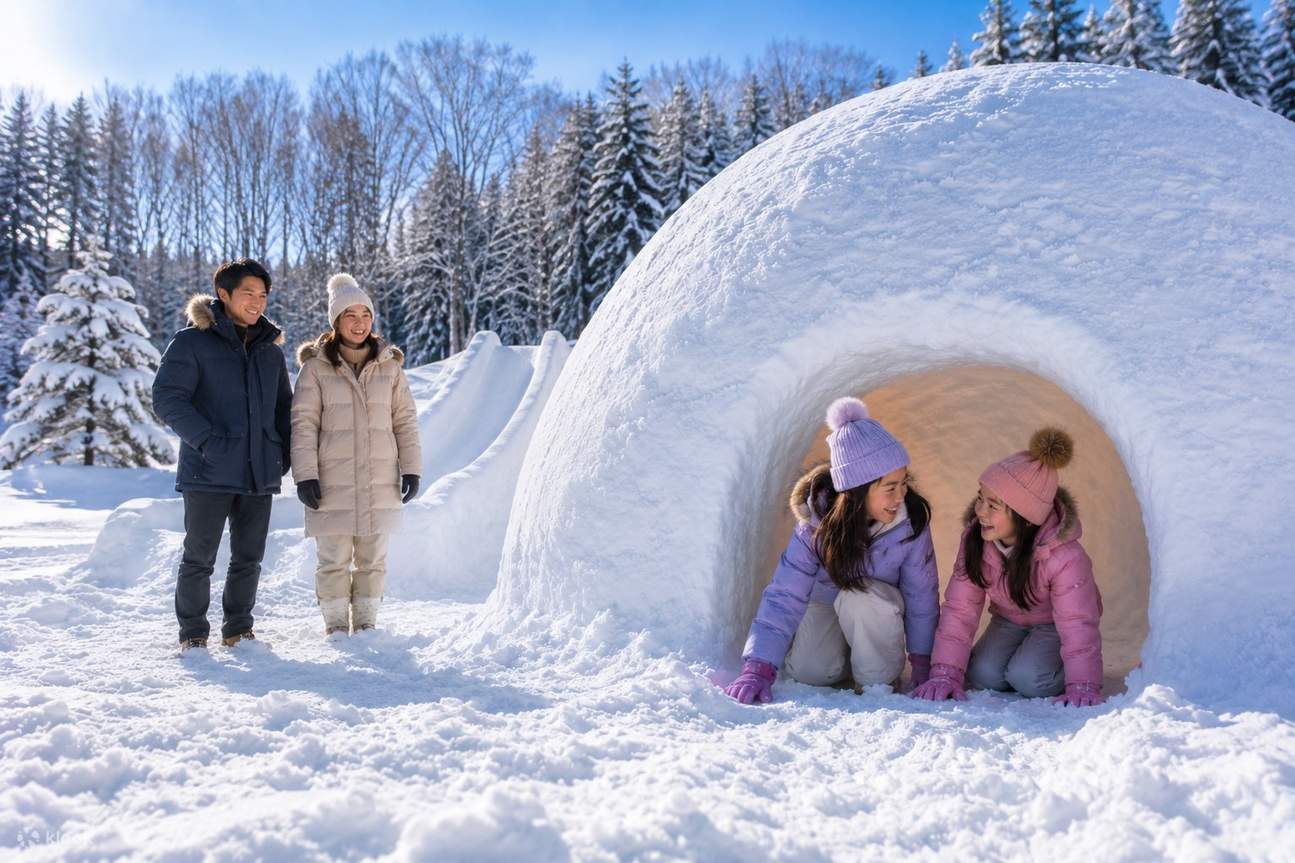 Hokkaido: Private Snow Buggy Experience with Bonfire & Lounge - Klook