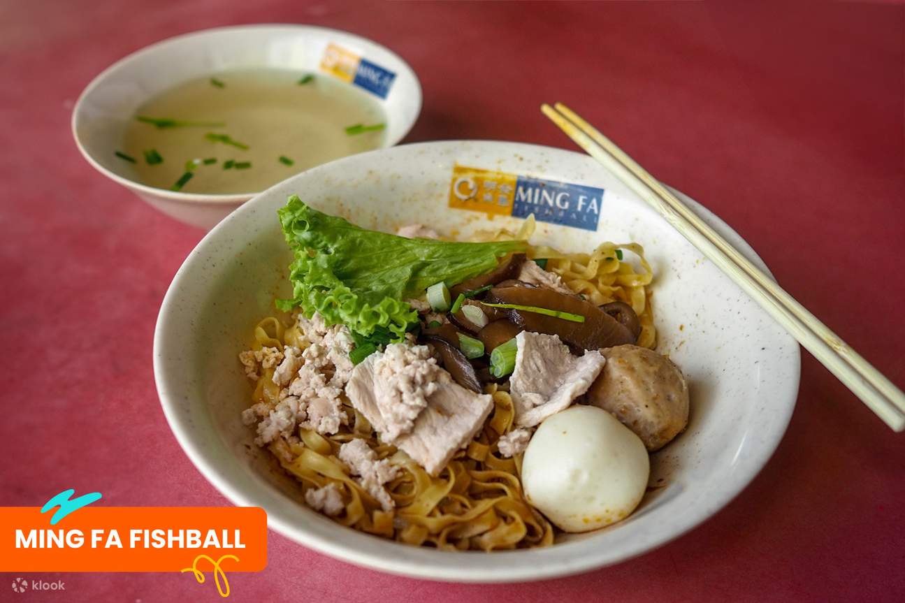 #02-049 บะหมี่ลูกชิ้นปลา Mingfa