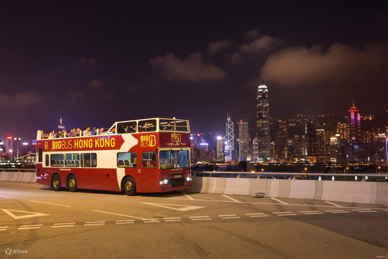 Big Bus Kowloon Night Tour + K11 MUSEA 120 Selected Set Meal Food Coupon (YUMMEE/OOMAKI/G BAR