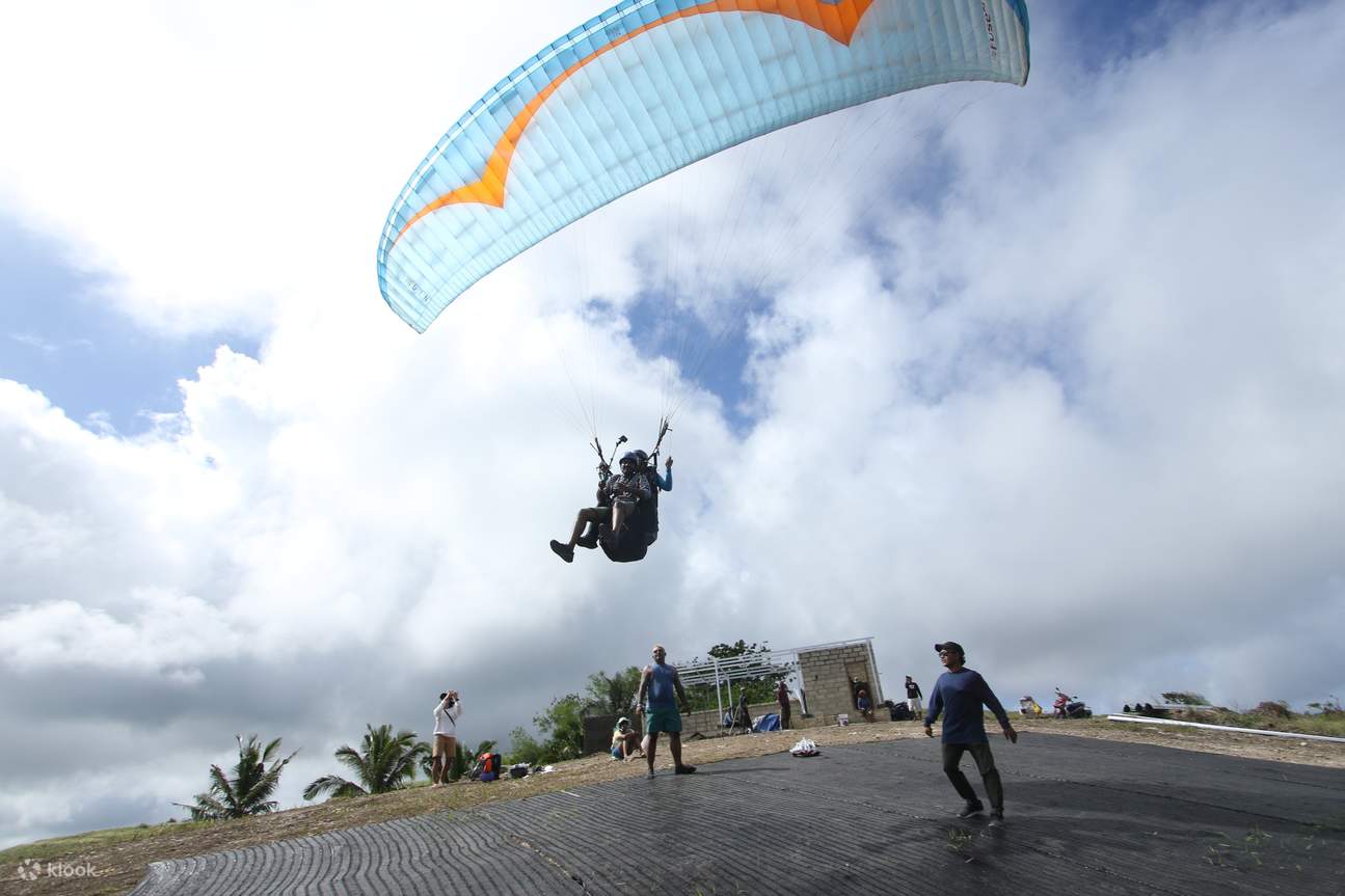 titik permulaan pengalaman paragliding