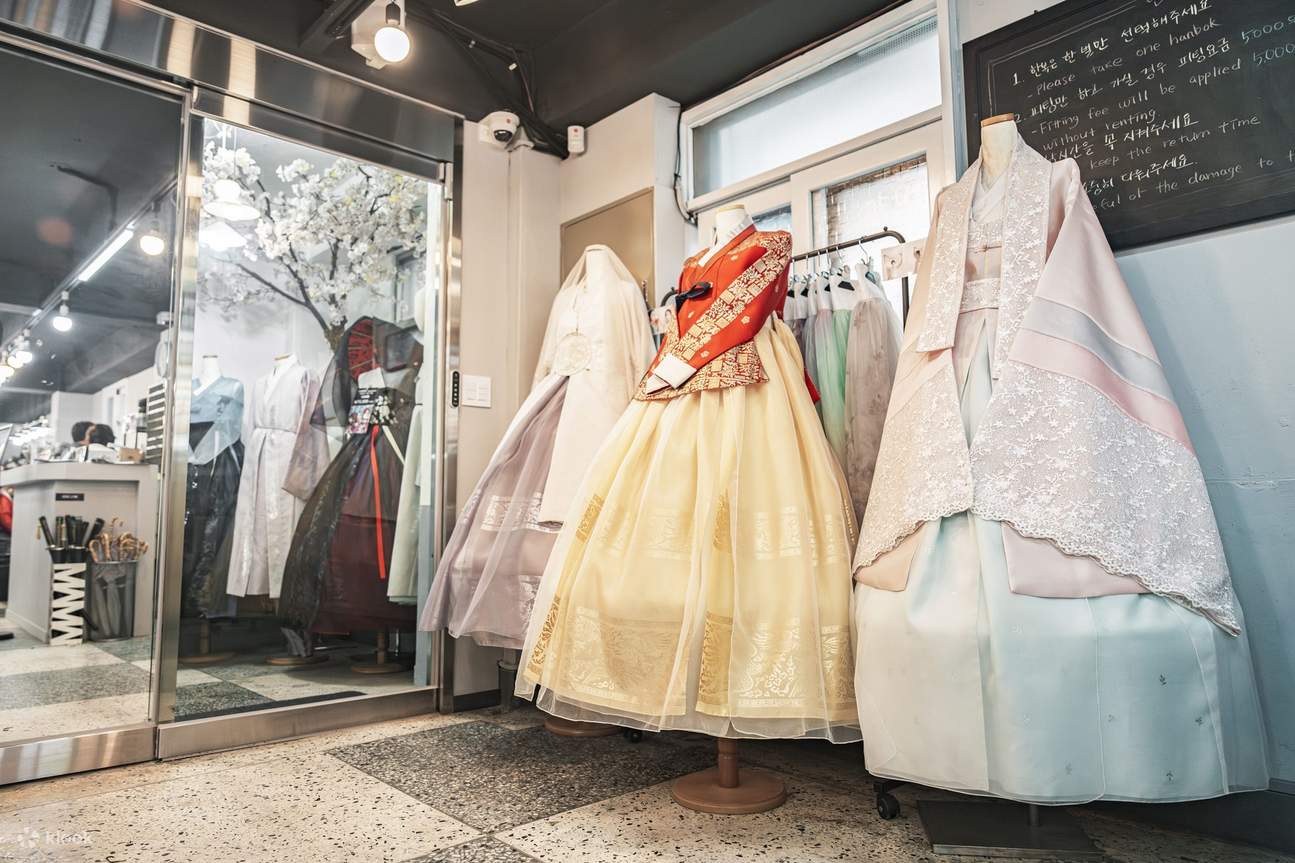 Alquiler de Hanbok con peinado y accesorios en hanbokgirls