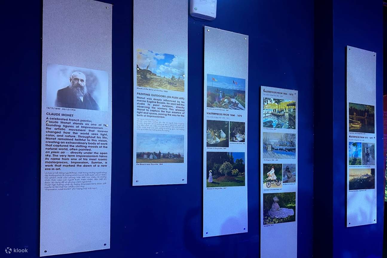 Билет на выставку световых инсталляций «Клод Моне: искусство света»