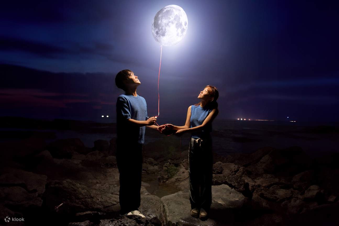 Jeju bei Nacht – Schnappschuss