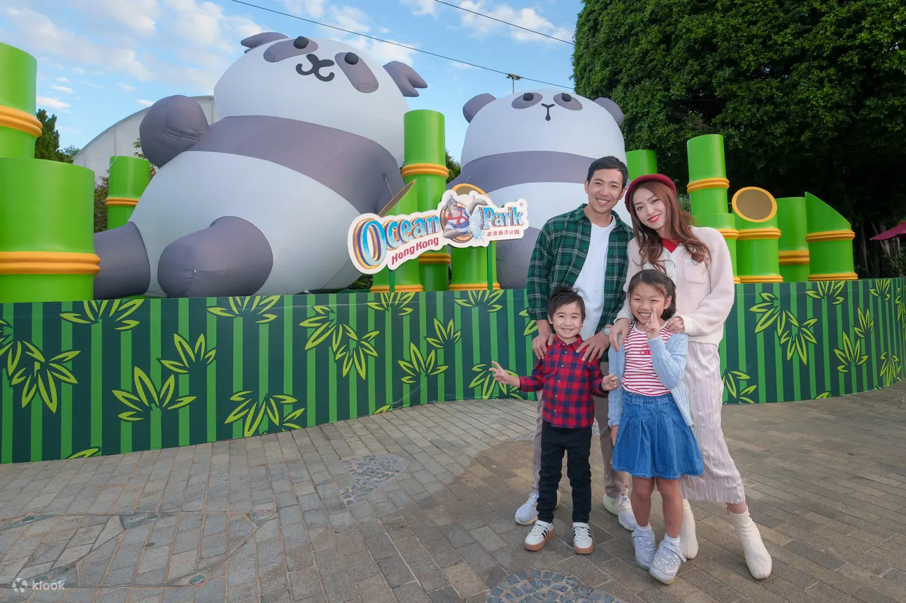 香港海洋公園大熊貓