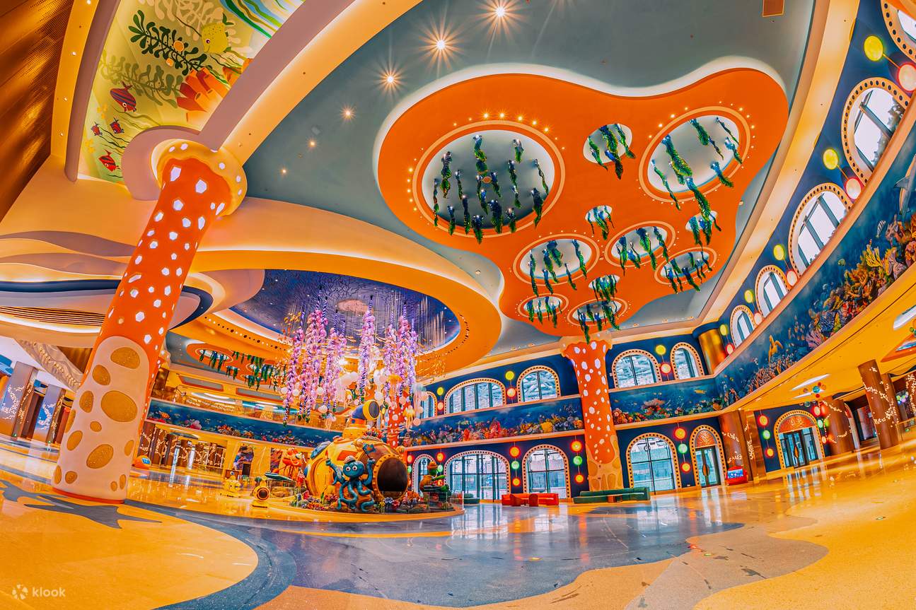 長隆海洋科学ホテルのロビー