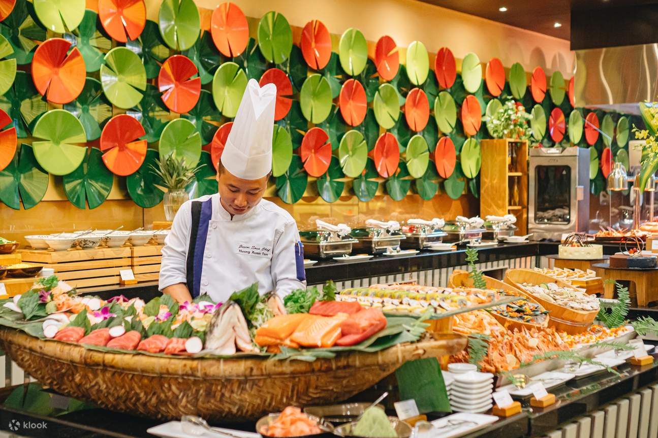 Buffet di Frutti di Mare al BBQ del Venerdì Al Grand Mercure Danang 