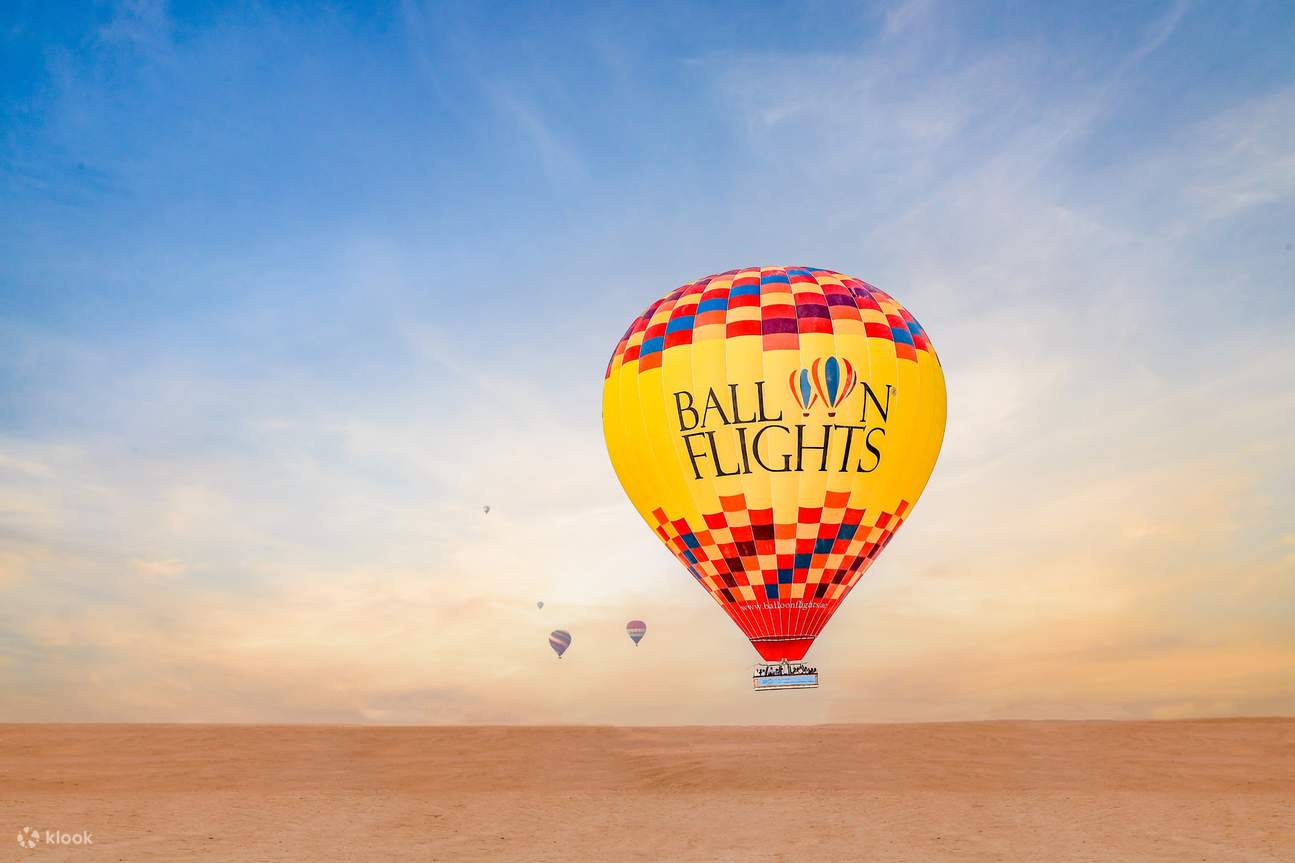 Balloon flights experience in dubai klook