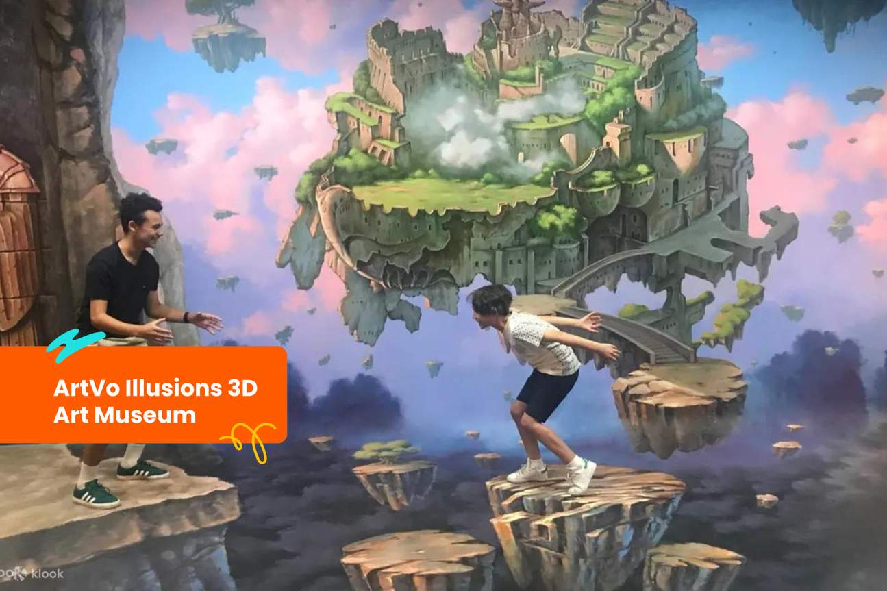 Eintrittskarte für das ArtVo Illusions 3D-Kunstmuseum in Gold Coast