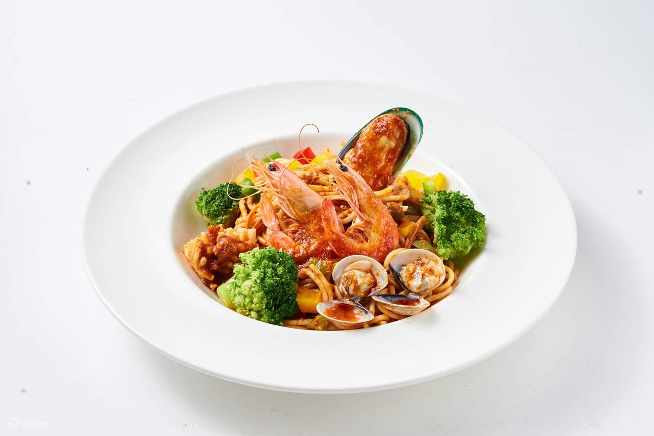 Park City Hotel Luzhou Taipei-Park Cafe Goumet-MRT Xuhui High School Station