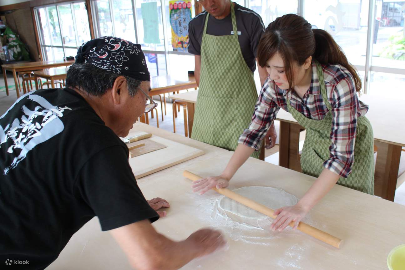 Mogami River Basyo Line Decent And Soba Making Experience in Yamagata